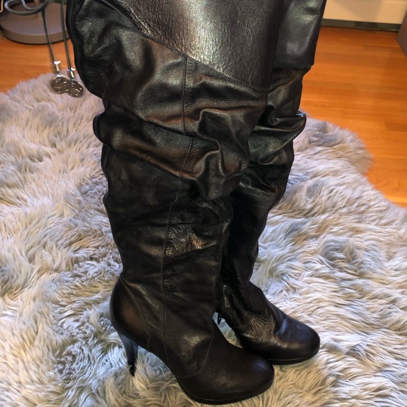 Jessica Simpson Shoes - Jessica Simpson high heeled leather boots